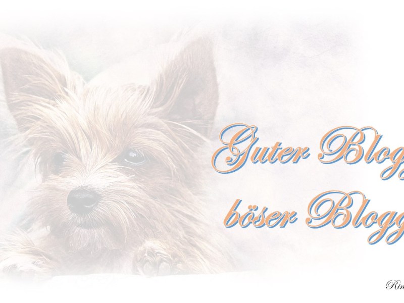 Blogger oder Buchliebhaber,&nbsp;oder…..